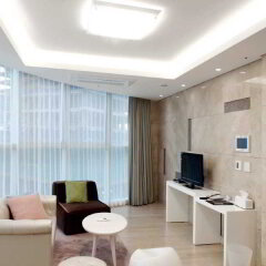 Отель The River Serviced Residence Seoul Южная Корея, Сеул - отзывы, цены и фото номеров - забронировать отель The River Serviced Residence Seoul онлайн комната для гостей фото 5
