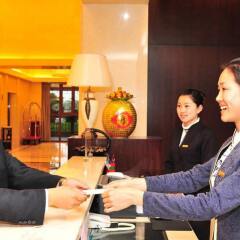 Отель Xiamen Aqua Resort гостиничный бар