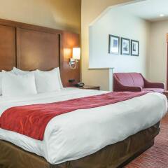 Отель Comfort Suites Columbus США, Колумбус - отзывы, цены и фото номеров - забронировать отель Comfort Suites Columbus онлайн комната для гостей фото 2