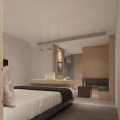 Mini Hotel Jingwanzi комната для гостей
