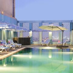 Отель Rayan Hotel Sharjah ОАЭ, Шарджа - отзывы, цены и фото номеров - забронировать отель Rayan Hotel Sharjah онлайн бассейн фото 5