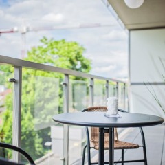 Отель Apartamenty Homely Place City балкон