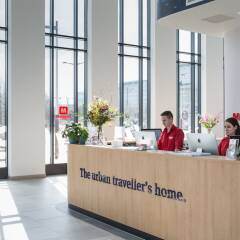 Отель MEININGER Hotel Amsterdam Amstel Нидерланды, Амстердам - отзывы, цены и фото номеров - забронировать отель MEININGER Hotel Amsterdam Amstel онлайн интерьер отеля фото 3