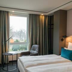 Отель Motel One Dresden - Palaisplatz Германия, Дрезден - отзывы, цены и фото номеров - забронировать отель Motel One Dresden - Palaisplatz онлайн комната для гостей фото 5