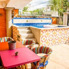 Отель Agavero Hostel Мексика, Канкун - отзывы, цены и фото номеров - забронировать отель Agavero Hostel онлайн бассейн фото 4