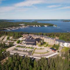 Отель Imatran Kylpylä Spa Apartments Финляндия, Иматра - 1 отзыв об отеле, цены и фото номеров - забронировать отель Imatran Kylpylä Spa Apartments онлайн пляж