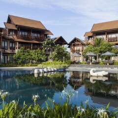 Отель Anantaya Resort and Spa Passikudah Шри-Ланка, Калкудах - отзывы, цены и фото номеров - забронировать отель Anantaya Resort and Spa Passikudah онлайн приотельная территория фото 2