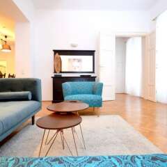 Апартаменты Vienna Residence Quiet Apartment With Space for up to 6 People Вена комната для гостей фото 5