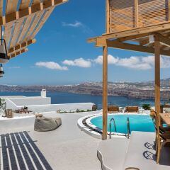 Отель Summer Lovers Villa Греция, Остров Санторини - отзывы, цены и фото номеров - забронировать отель Summer Lovers Villa онлайн бассейн фото 3