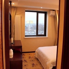 Отель Li Hao Hotel Beijing Capital Airport and Exhibition Center Китай, Пекин - отзывы, цены и фото номеров - забронировать отель Li Hao Hotel Beijing Capital Airport and Exhibition Center онлайн комната для гостей фото 3