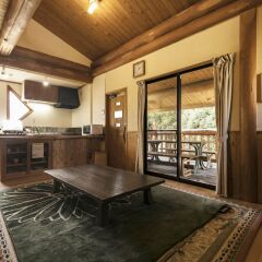 Отель Kurokawa Mori no Cottage Япония, Минамиогуни - отзывы, цены и фото номеров - забронировать отель Kurokawa Mori no Cottage онлайн комната для гостей фото 5