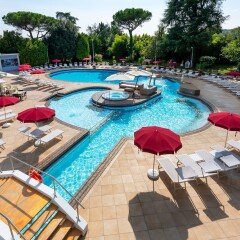 Отель Mioni Royal San Италия, Монтегротто-Терме - отзывы, цены и фото номеров - забронировать отель Mioni Royal San онлайн бассейн фото 3