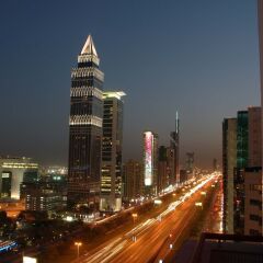 Отель Crowne Plaza Dubai Sheikh Zayed Road Дубай балкон