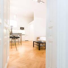 Апартаменты Vienna Prestige Apartments Graben Вена комната для гостей фото 5