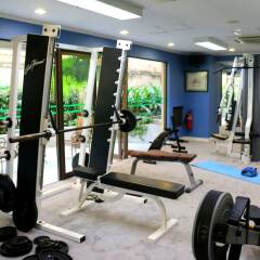 Апартаменты Garden View Court Serviced Apartments фитнесс-зал фото 2