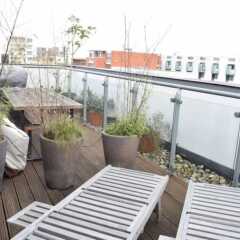 Отель 1 Bedroom Flat in Hackney Next to Canal балкон