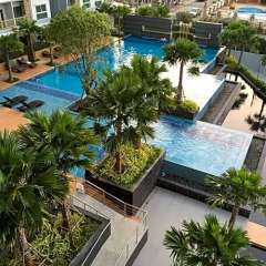 Отель The Trust Condo South Pattaya Таиланд, Паттайя - отзывы, цены и фото номеров - забронировать отель The Trust Condo South Pattaya онлайн бассейн фото 2