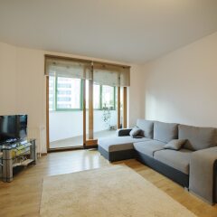 Апартаменты Warsaw Panorama Apartment комната для гостей фото 2