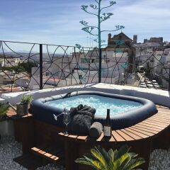 Hotel Posada de las Cuevas бассейн