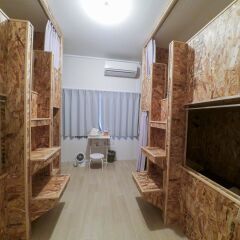 Galo Hostel Kobe Кобе комната для гостей