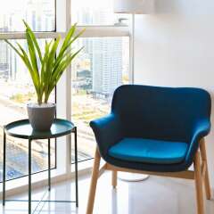 Отель Stunning 4 BDR Penthouse in Dubai Marina фитнесс-зал фото 2