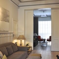 Отель B&B Un Jardin en Ville комната для гостей
