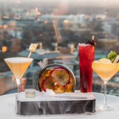 Отель Hilton Manchester Deansgate гостиничный бар