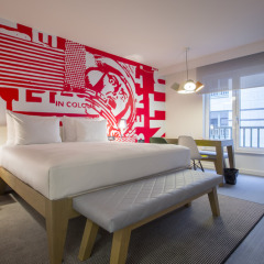 Отель Radisson RED Brussels 4* Стандартный номер с разными типами кроватей фото 19