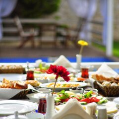 Отель Alacati Balbadem Otel Чешме питание