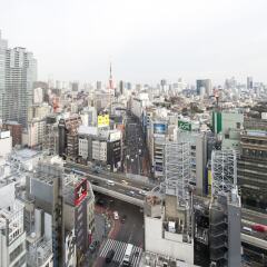 Отель remm Roppongi балкон