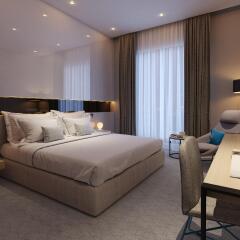 Апартаменты Studio M Arabian Plaza комната для гостей