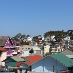 Quang Minh Dalat Hotel Далат балкон