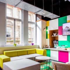 Отель Ibis Styles Glasgow Centre George Square Великобритания, Глазго - отзывы, цены и фото номеров - забронировать отель Ibis Styles Glasgow Centre George Square онлайн гостиничный бар