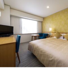 Отель Nishitetsu Inn Fukuoka Тэндзин комната для гостей фото 5