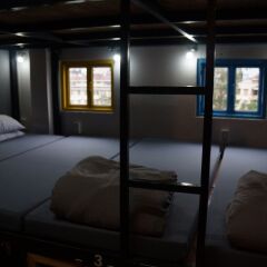 Grey Monkey Dalat Hostel Далат сейф в номере