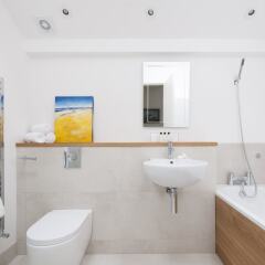 Отель onefinestay - Hampstead private homes ванная фото 2