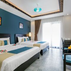 Отель Hoi An Golden Holiday Villa комната для гостей фото 5