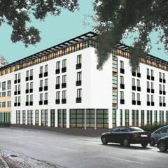 Отель Best Western Amedia Hamburg парковка