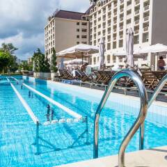 Отель Melia Grand Hermitage - All Inclusive Болгария, Золотые пески - отзывы, цены и фото номеров - забронировать отель Melia Grand Hermitage - All Inclusive онлайн бассейн