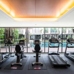 Amanta Hotel & Residence Ratchada фитнесс-зал фото 2