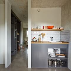 Отель ipartment Concrete Köln Mülheim Кёльн в номере