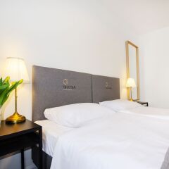 Отель Silesia Apartments Польша, Катовице - отзывы, цены и фото номеров - забронировать отель Silesia Apartments онлайн комната для гостей фото 3