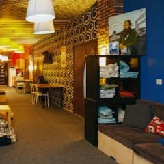 Dostoevsky Hostel гостиничный бар