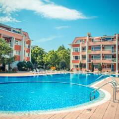 Отель Sunny Fort Болгария, Солнечный берег - отзывы, цены и фото номеров - забронировать отель Sunny Fort онлайн бассейн фото 3