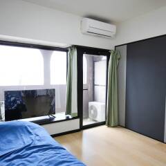 Апартаменты Sumiyoshi apartment Хаката комната для гостей фото 2