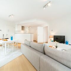 Отель Sweet Inn Apartments Charité Бельгия, Брюссель - отзывы, цены и фото номеров - забронировать отель Sweet Inn Apartments Charité онлайн комната для гостей фото 2