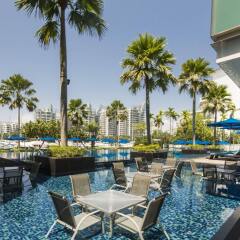 Отель ONE°15 Marina Club Singapore бассейн фото 2