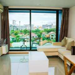 Отель Acqua Condo Jomtien Паттайя комната для гостей фото 3