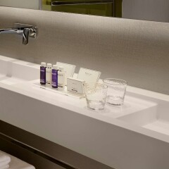 Отель Park Plaza Riverbank London Великобритания, Лондон - 4 отзыва об отеле, цены и фото номеров - забронировать отель Park Plaza Riverbank London онлайн ванная фото 2