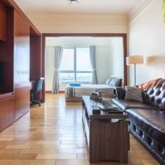 Апартаменты The Manor Luxury 1BR Apartment Center комната для гостей фото 2